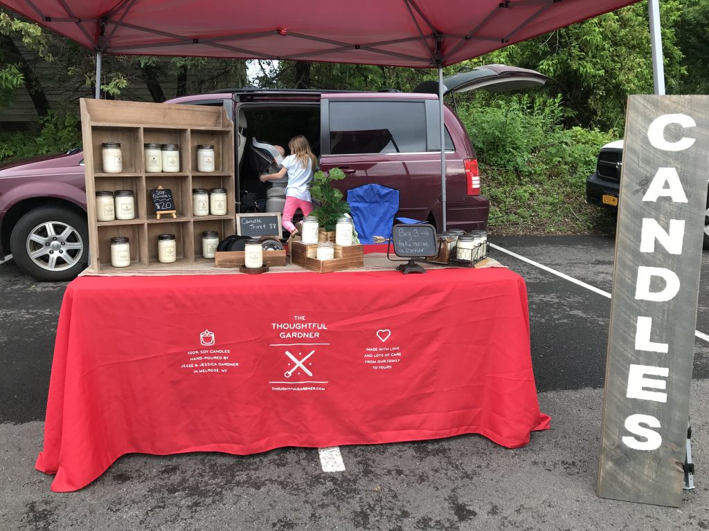 Thoughtful Gardner Farmer's Market Display
